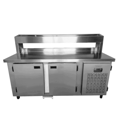 Balcão Refrigerado com Condimentadora Sobreposta