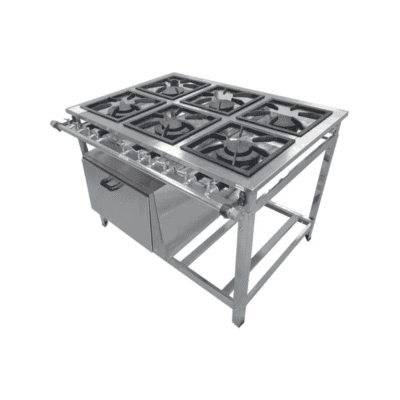 5. Fogão 6 Bocas com Forno