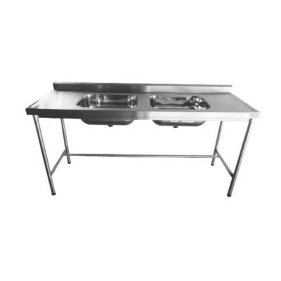 Mesa Lisa de Parede com 2 Cubas