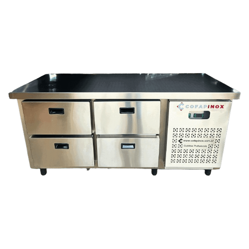 Balcão Gaveteiro Refrigerado (4 gavetas)