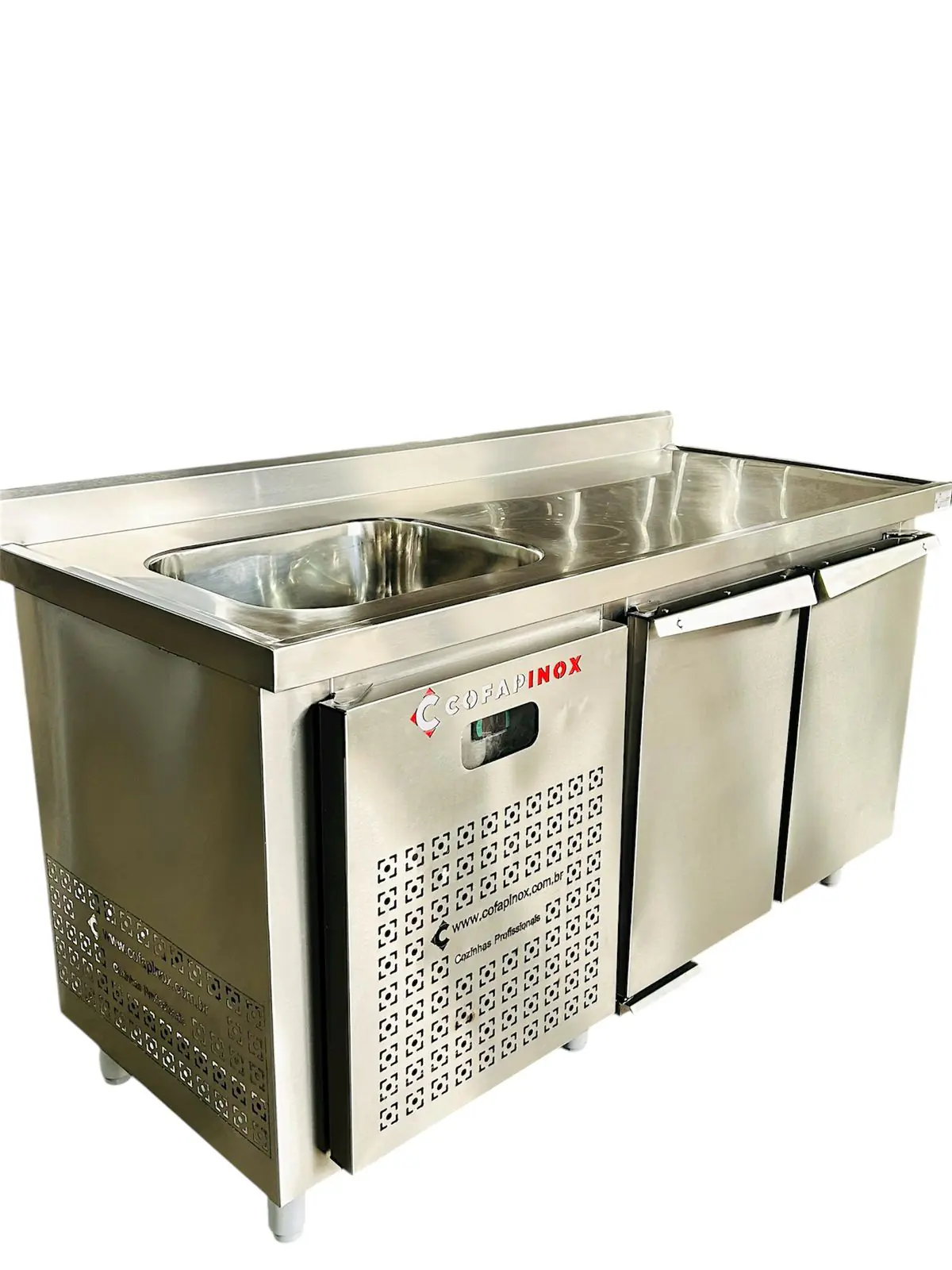 Balcão Refrigerado Horizontal Com Cuba (2 portas) - Imagem 2