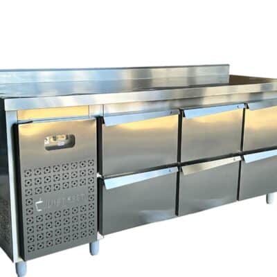 Balcão Gaveteiro Refrigerado 6 Gavetas