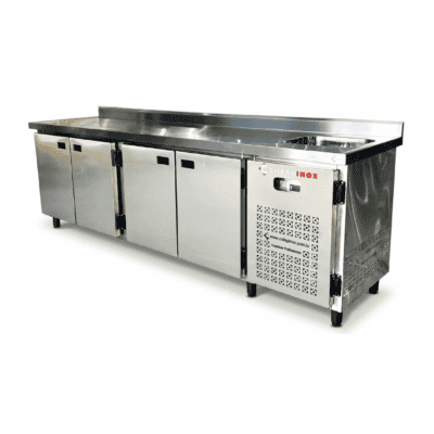 Balcão Refrigerado 4 Portas com Cuba