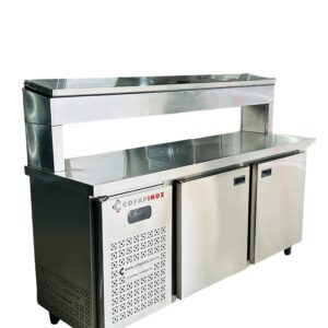 Balcão Condimentadora Refrigerado 2Portas