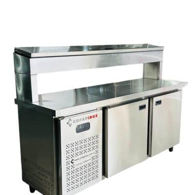 Balcão Condimentadora Refrigerado 2Portas