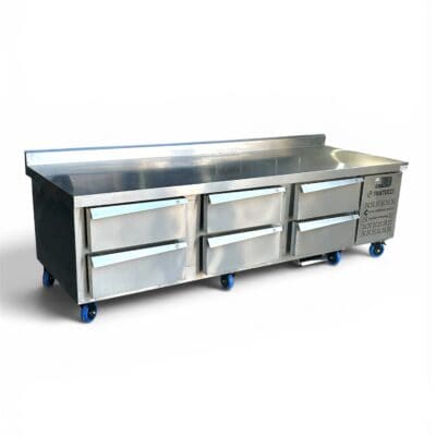 Balcão Gaveteiro Refrigerado 6 Gavetas