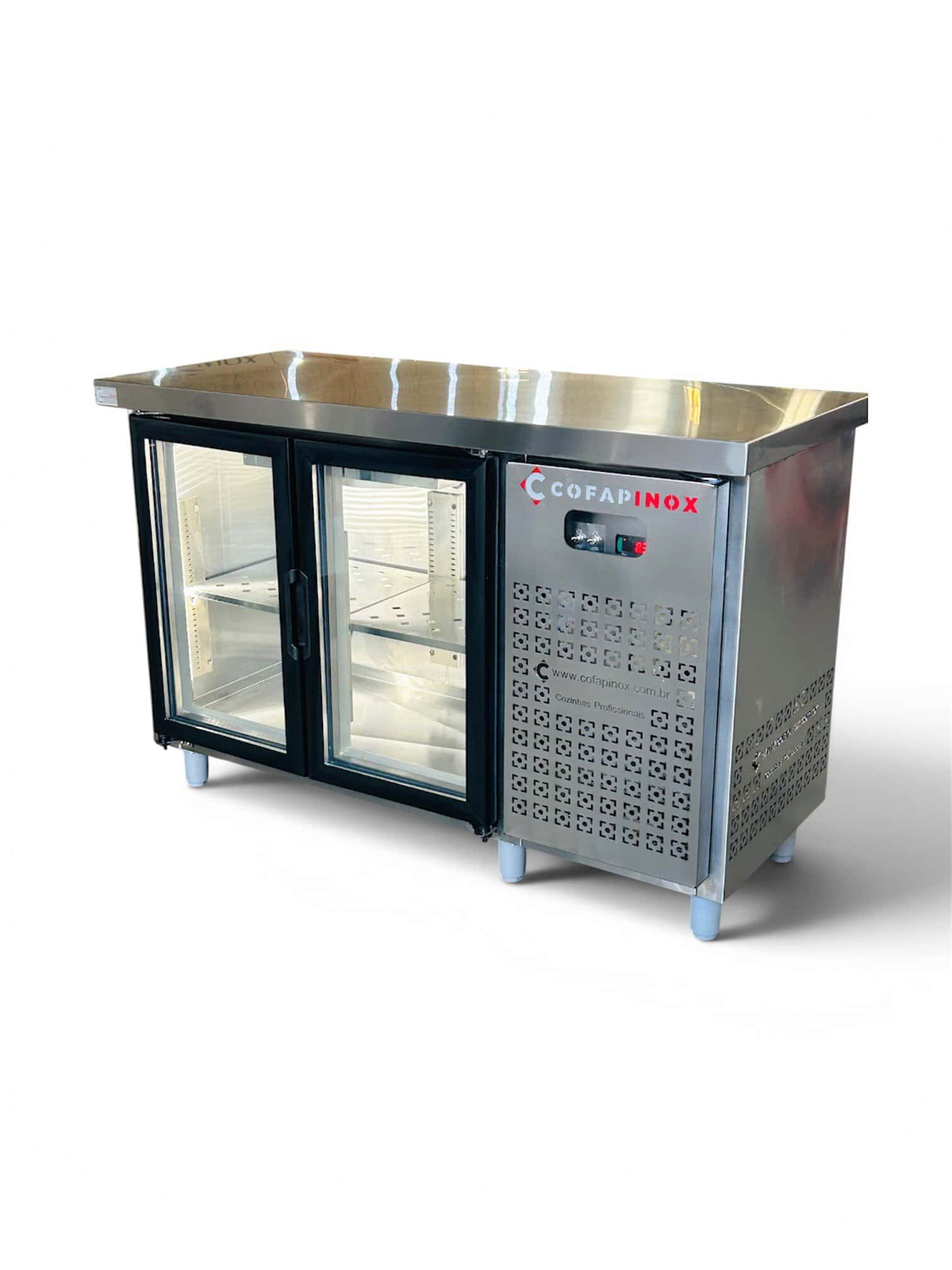 Balcão Expositor Refrigerado Com 2 Portas