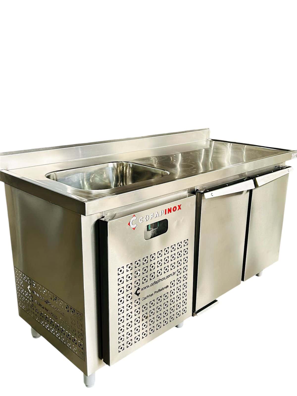 Balcão Refrigerado 2 Portas com Cuba - Imagem 2